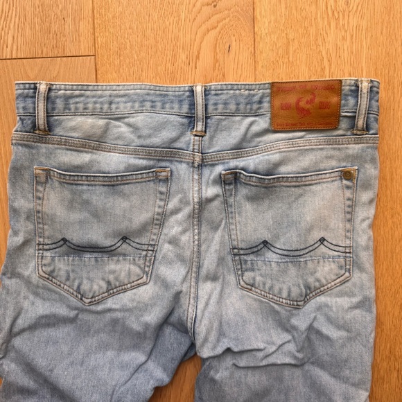 KOI KINGS OF INDIGO LIGHT BLUE JOHN SLIM JEANS - 31 - Picture 6 of 17